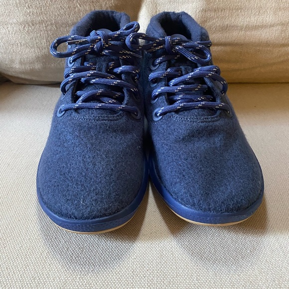 NWOT Allbirds Women's Wool Runner-up Mizzles Highlights Navy Blue - Picture 5 of 7